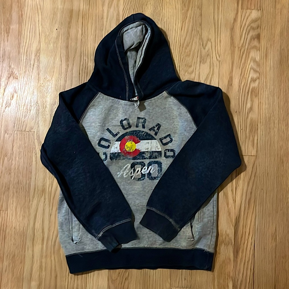 “Kid-U-Not” Kids Large Navy/Grey Sweatshirt